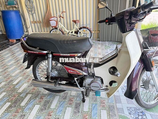 Honda Dream II Thái Lan Nâu Trắng