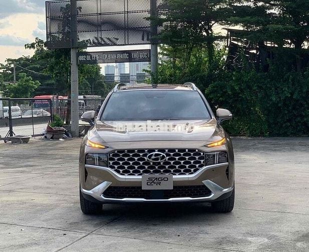 Hyundai Santafe Premium 2023 Xăng Nâu 46.000 Km