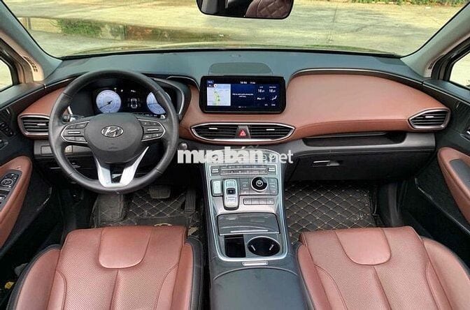 Hyundai Santafe Premium 2023 Xăng Nâu 46.000 Km