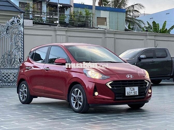 Hyundai i10 AT 2022 15000 km Đỏ Tự động
