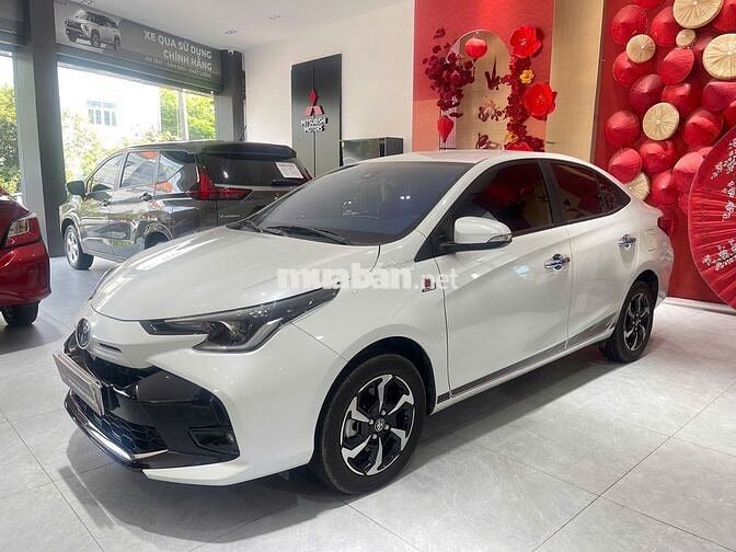 Toyota Vios G 2025 Trắng Ngọc Trai 10.000 km