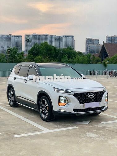 Hyundai SantaFe Premium 2020 2.4AT AWD Trắng