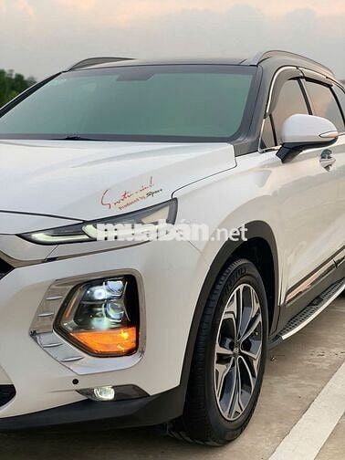 Hyundai SantaFe Premium 2020 2.4AT AWD Trắng