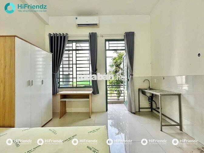 PHÒNG TRỌ BANCOL FULL NT GIÁ RẺ KHU SÂN BAY - ĐỐI DIỆN ETOWN