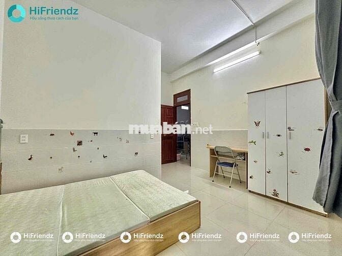 PHÒNG TRỌ BANCOL FULL NT GIÁ RẺ KHU SÂN BAY - ĐỐI DIỆN ETOWN