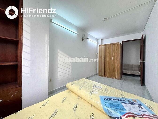 Cho Thuê Căn Hộ 2PN Rộng 55m2 Bancol Full NT Ngay Cầu Vượt 3/2