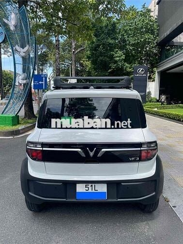VinFast VF3 2024 Trắng PIN THUÊ 12 ngàn KM