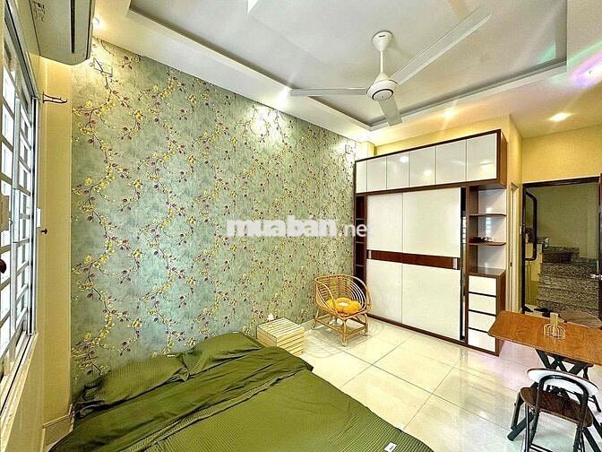 Cho Thuê Căn Hộ Bancol Tách Bếp Full NT Rộng 25m2 Ngay Chợ Bàn Cờ Q3