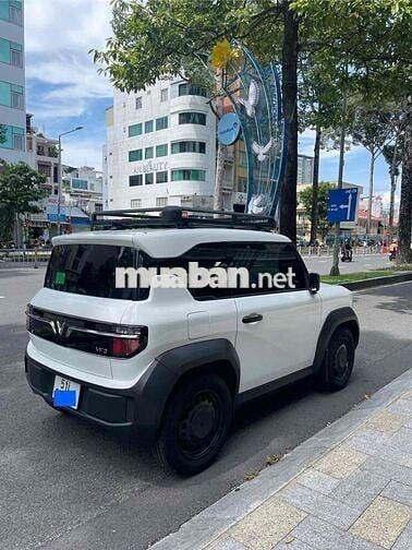 VinFast VF3 2024 Trắng PIN THUÊ 12 ngàn KM