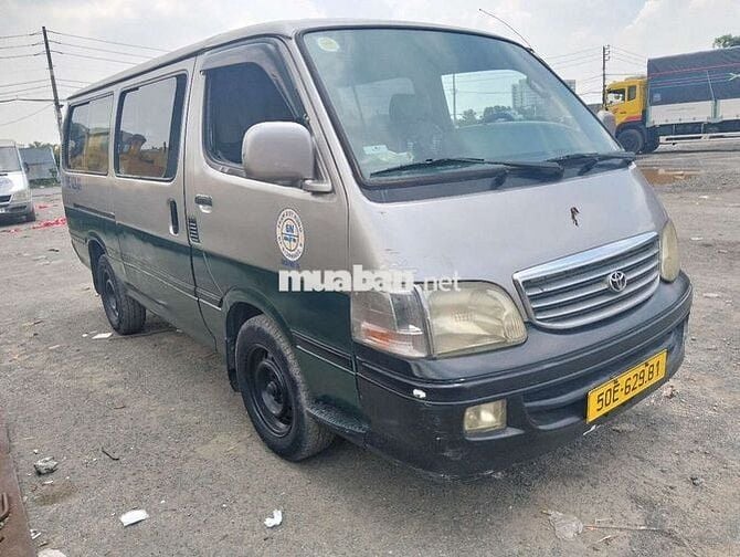 Toyota Hiace 2003 Xe tải van Xám, Xanh