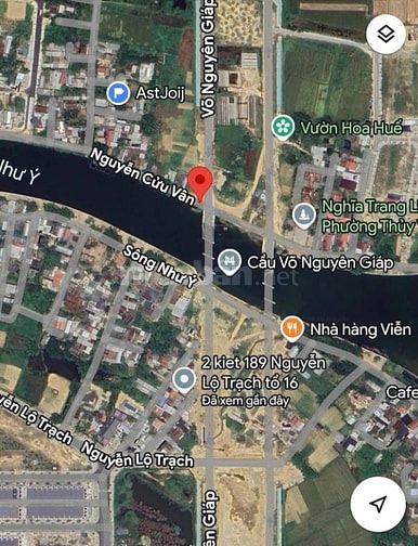 BÁN ĐẤT MẶT TIỀN NGUYỄN CỬU VÂN 120M² – VIEW SÔNG NHƯ Ý – 3 TỶ X