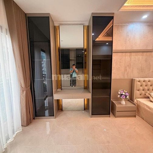 Bán tòa nhà 8 tầng Lạc Trung – 50m² – Ô tô tránh – Khu phân lô cán bộ
