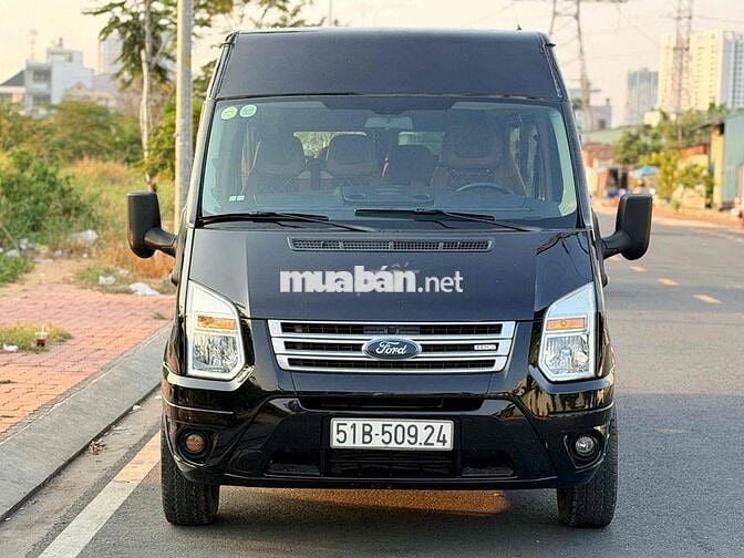 Ford Transit 2020 16 chỗ Đen biển Trắng 1 chủ