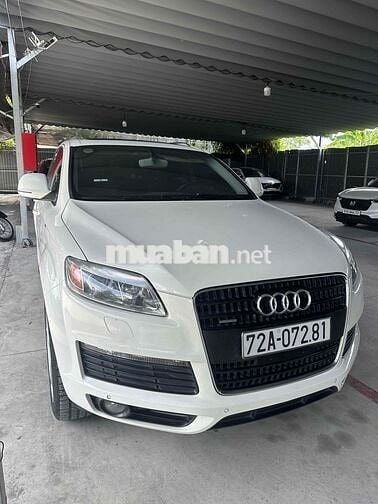 Audi Q7 2008 Trắng 7 chỗ bản sline
