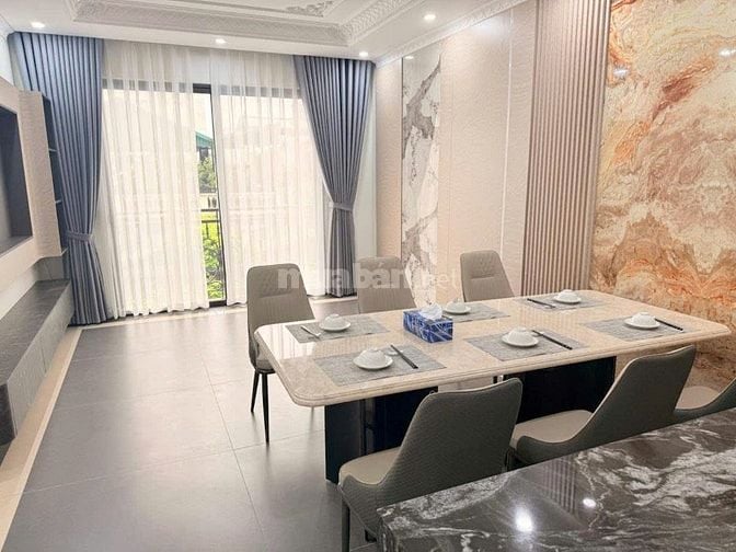 Bán tòa nhà 8 tầng Lạc Trung – 50m² – Ô tô tránh – Khu phân lô cán bộ