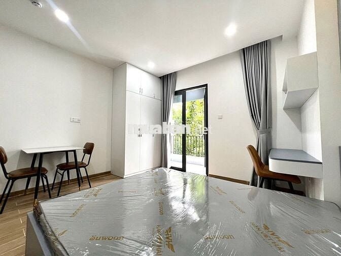 Cho thuê studio ban công-nội thất mới Ung Văn Khiêm chỉ 6,7 triệu