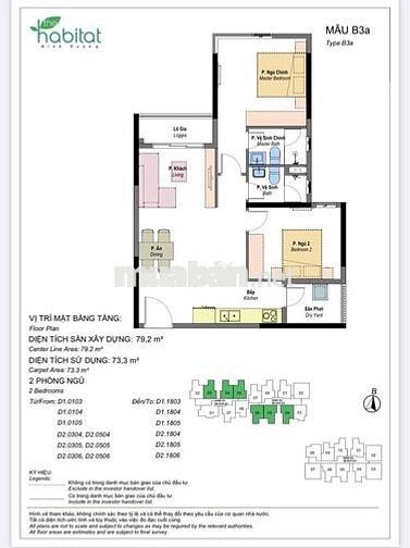 CHO THUÊ CĂN HỘ CAO CẤP THE HABITAT BÌNH DƯƠNG NỘI THẤT CƠ BẢN