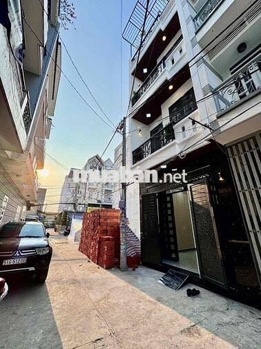 Bán nhà Hương lộ 2 bình Tân gần lê văn Quới hẻm8m 4 tầng 4x14 chỉ 6ty2