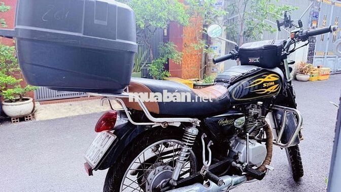 SYM Husky 125 Classic 2020 Đen