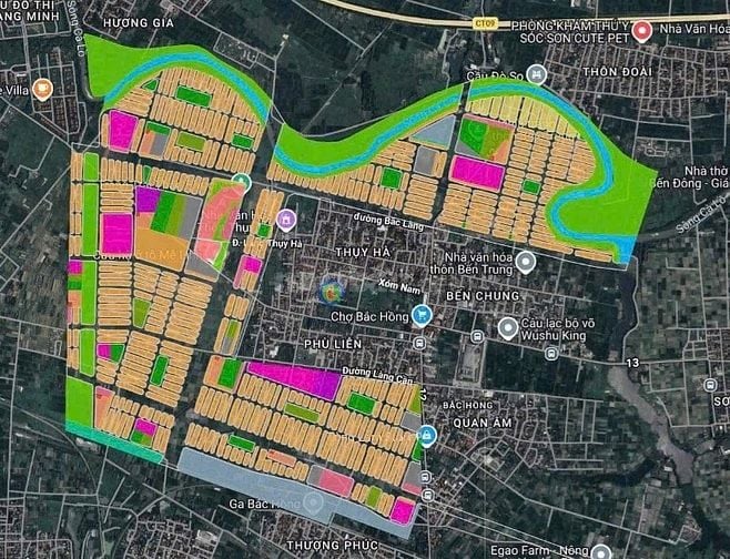 BÁN 69M VÀ 106M LÔ GÓC ĐẤU GIÁ ĐÔNG TÂY, VÂN NỘI. ĐƯỜNG 8M CÓ VỈA HÈ