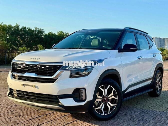 Kia Seltos 1.4 Turbo Premium 2022 Trắng 44000 km