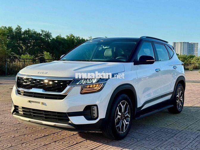 Kia Seltos 1.4 Turbo Premium 2022 Trắng 44000 km