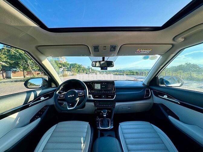 Kia Seltos 1.4 Turbo Premium 2022 Trắng 44000 km