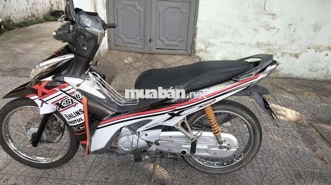 Honda Wave Đen Trắng Đỏ Đã sử dụng