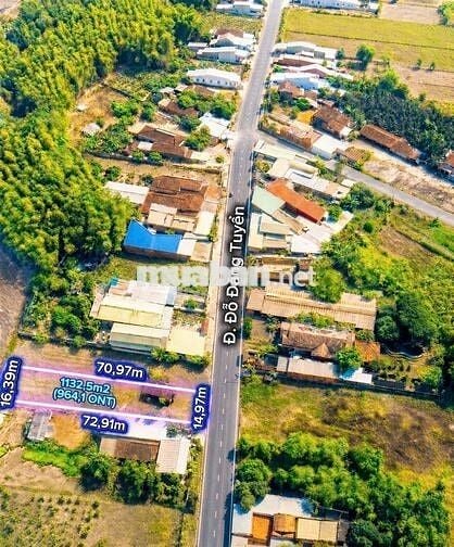🔥 GIẢM 200TR CHỈ 3TY TL CẦN BÁN 1.132m² MT ĐỖ ĐĂNG TUYỂN - CỦ CHI 🔥