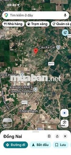Đất phường Minh Thành Chơn Thành gần khu công nghiệp Becamex