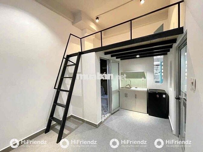 PHÒNG FULL NỘI THẤT GÁC CAO KẾ BÊN ĐẦM SEN VÀ ĐẠI HỌC VĂN HIẾN
