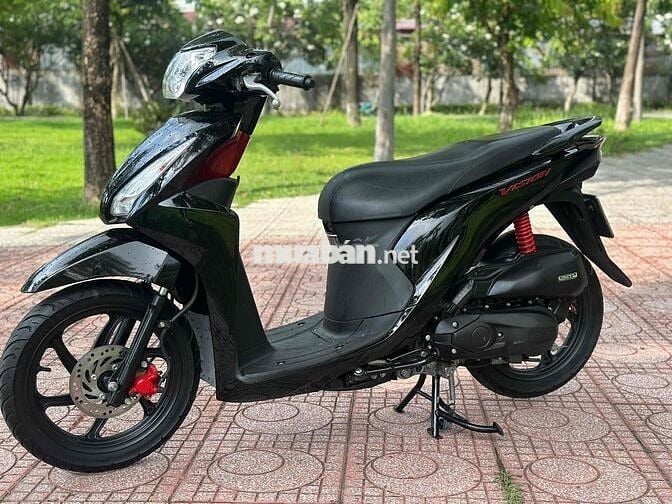 Honda Vision Đen bóng Mới Keng