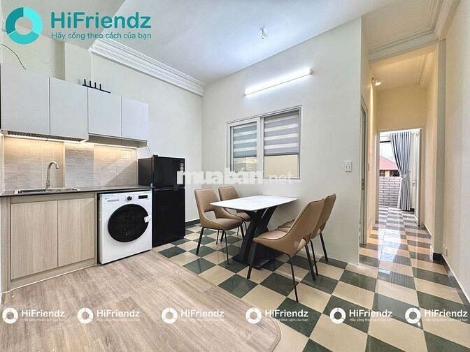 KHAI TRƯƠNG CĂN HỘ 2 PHÒNG NGỦ MỚI 100% SÁT Q1 MÁY GIẶT RIÊNG 