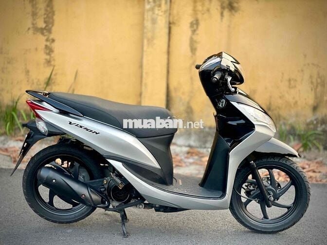 Honda Vision 2012. BSTP. Bạc Porscher