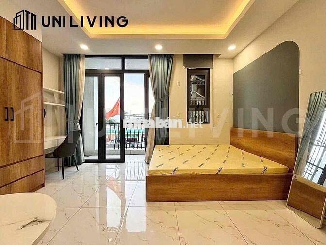 CĂN HỘ NGUYỄN XÍ 48m2 TRUNG TÂM BÌNH THẠNH BAN CÔNG FULL NỘI THẤT