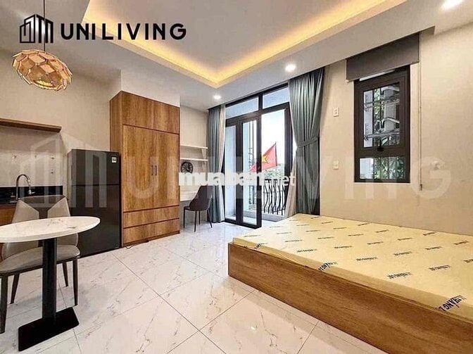 CĂN HỘ NGUYỄN XÍ 48m2 TRUNG TÂM BÌNH THẠNH BAN CÔNG FULL NỘI THẤT