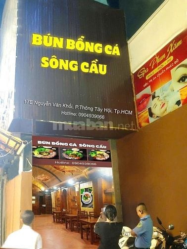 Chính chủ sang gấp nhà hàng hầm rượu & 2 căn nhà MT Nguyễn Văn Khối
