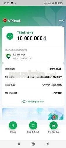 Chính chủ. bán đất Đại Áng xã. Ngọc Hồi. TP Hà Nôi