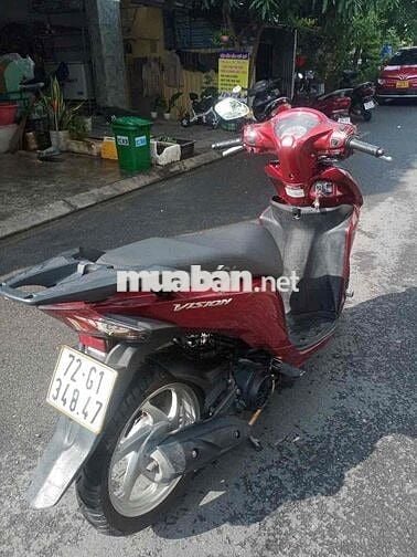Honda Vision 2015 màu Đỏ