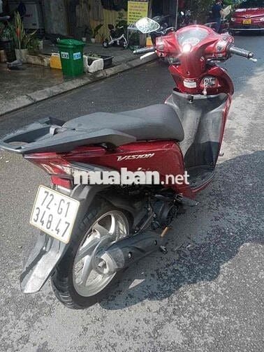 Honda Vision 2015 màu Đỏ