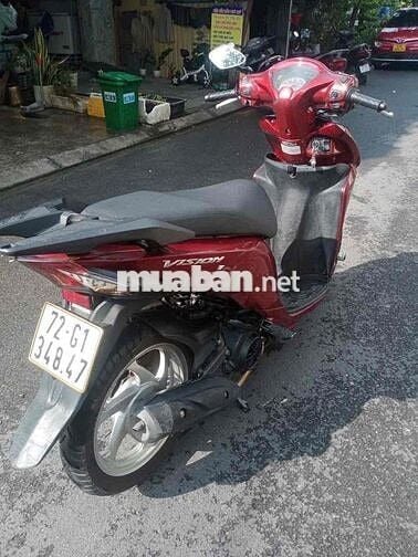 Honda Vision 2015 màu Đỏ