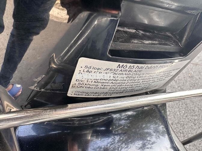 Honda Air Blade 2019 Đen 9.000 km