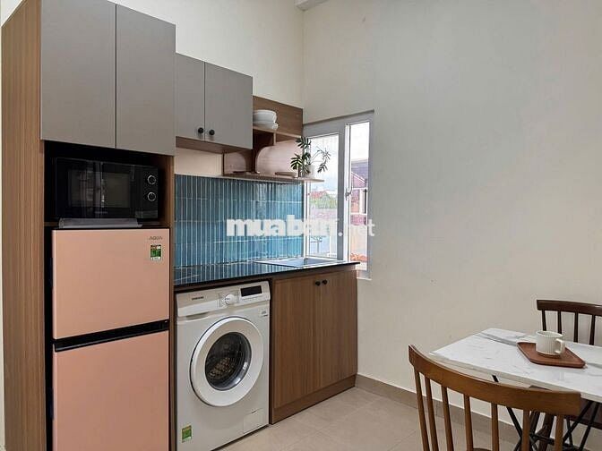 Mới - Phòng tách bếp rộng rãi ngay XVNT + máy giặt riêng rộng 35m2 