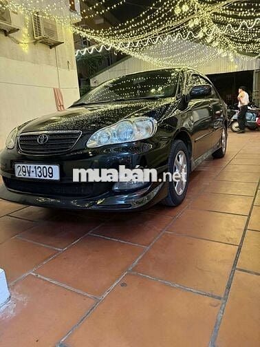 Toyota Altis 2004 Số sàn màu Đen