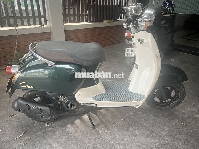 Honda Scoopy CREA 50cc Trắng Xanh lá 5000 km