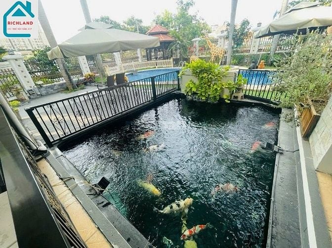 Cho thuê biệt thự 171 Nguyễn Văn Hưởng, P.Thảo Điền Q2 -DT:35m x 25m