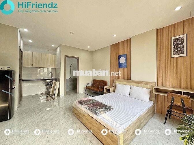 Studio Cửa Sổ Trời - Đầy Đủ Tiện Ích - Thuận Tiện Qua Trung Tâm