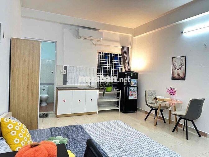 STUDIO RỘNG RÃI – FULL NỘI THẤT – VỊ TRÍ ĐẸP