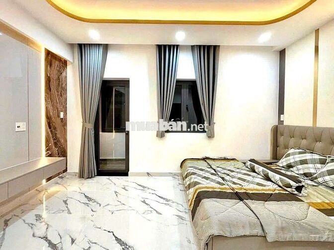 NHÀ 3 PHÒNG NGỦ 4 WC GẦN CHỢ BÀ CHIỂU ĐẦY ĐỦ NỘI THẤT MỚI 100%
