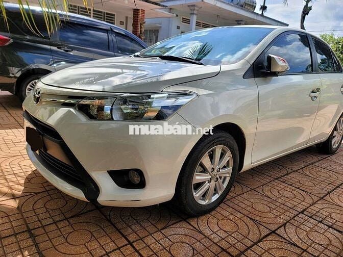 Toyota Vios 1.5MT 2017 Số sàn Trắng 56000km